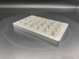 L-5103 96孔PCR板磁力架（铝合金款）