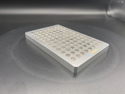 L-5104 96孔酶标板磁力架（铝合金款）